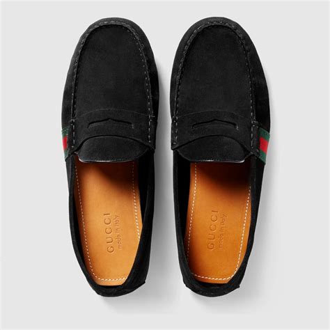 best gucci driver shoes|gucci suede driving shoes.